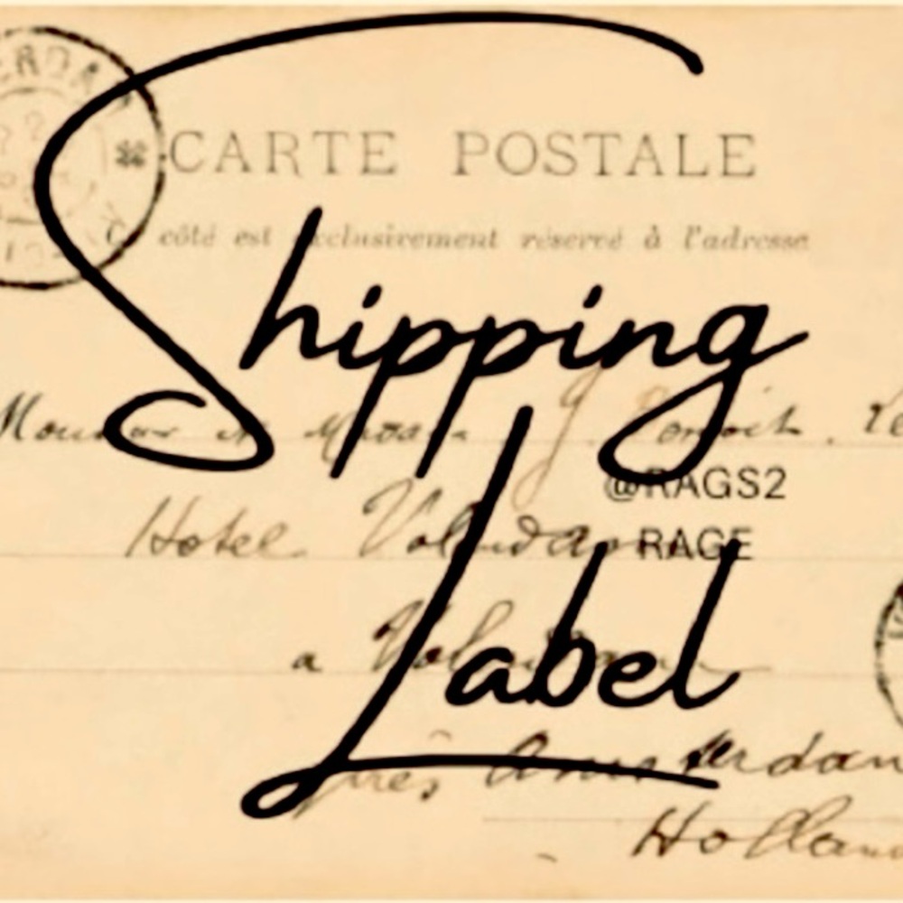 COPY - Vintage Style Shipping Label
